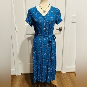 LOFT Casual Floral Dress